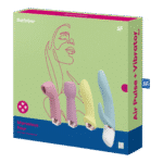 Stimulateur à ondes d’air Satisfyer – Stimulateur du point G – Marvelous Four - Vibrateur avec différents embouts Satisfyer