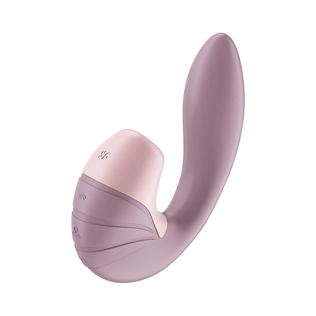 Vibromasseur à pression d’air Satisfyer, vibromasseur double, Supernova, vibromasseur double à insertion et impulsions d’air, ancien modèle, Satisfyer – Image 3