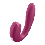 Satisfyer stimulateur à ondes d’air – stimulateur double – Sunray - Stimulateur double à ondes d’air avec insertion - Berry Satisfyer – Image 3