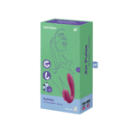 Satisfyer stimulateur à ondes d’air – stimulateur double – Sunray - Stimulateur double à ondes d’air avec insertion - Berry Satisfyer