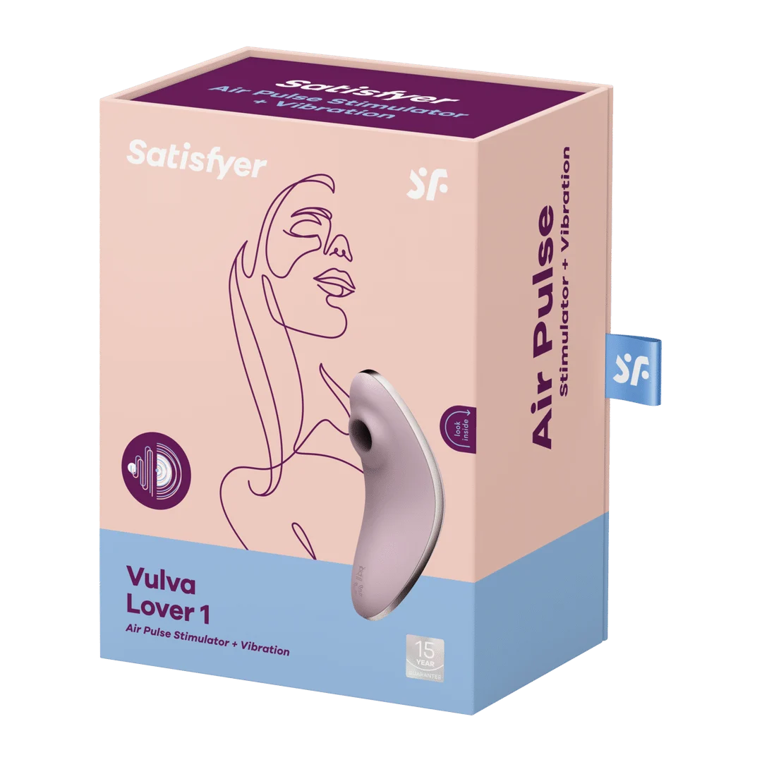 Vibrateur à air Satisfyer, vibrateur double, Vulva Lover 1, vibrateur à double pulsation d’air Satisfyer – Image 6
