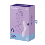 Stimulateur à air Satisfyer – Vibromasseur pour le point G – Curvy Trinity 2 - Stimulateur à air insérable Satisfyer