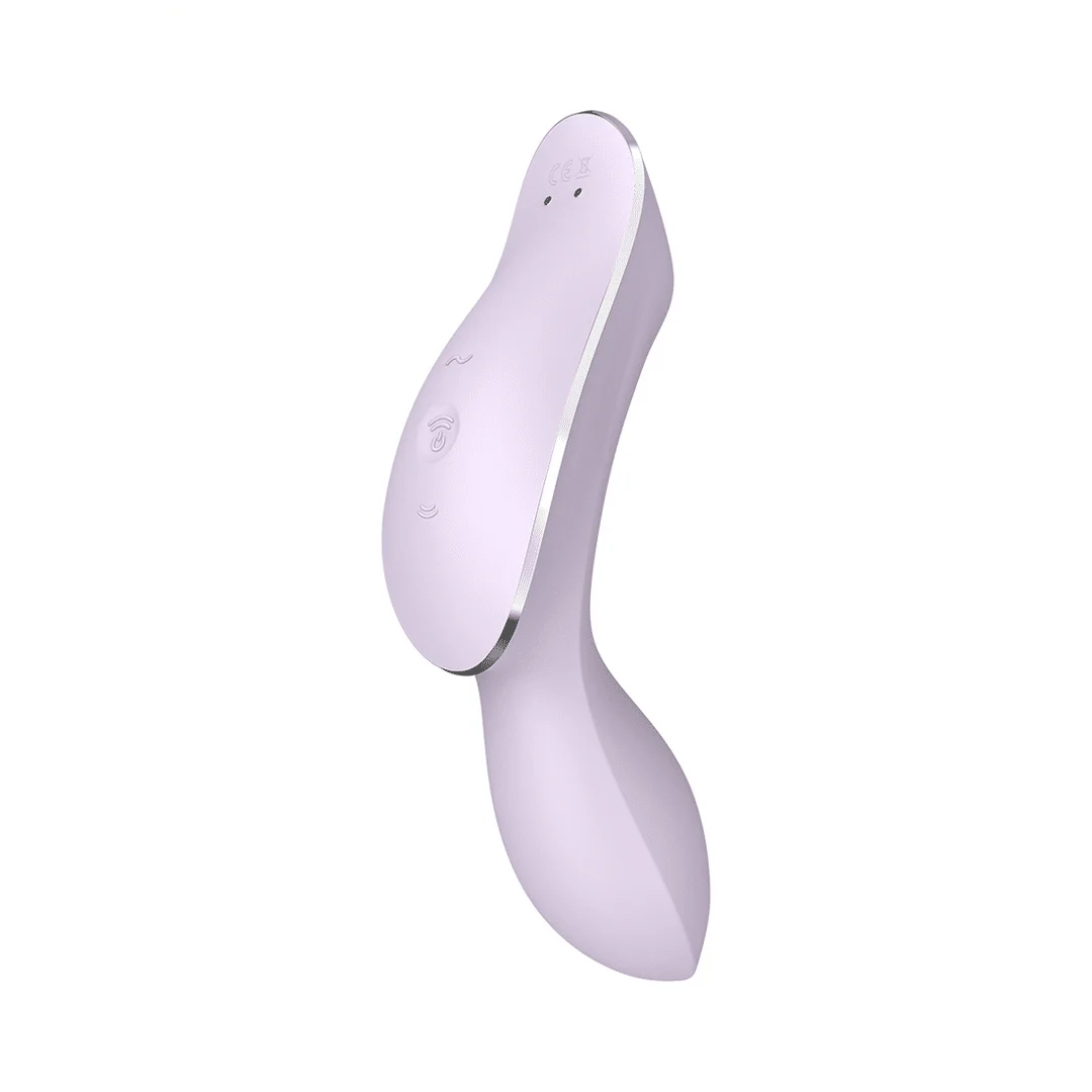 Stimulateur à air Satisfyer – Vibromasseur pour le point G – Curvy Trinity 2 - Stimulateur à air insérable Satisfyer – Image 2