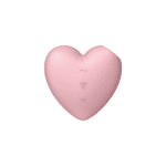 Stimulateur à pression d’air Satisfyer – Stimulateur clitoridien – Cutie Heart - Air Pulse Stimulator and Vibration - Light Satisfyer – Image 4