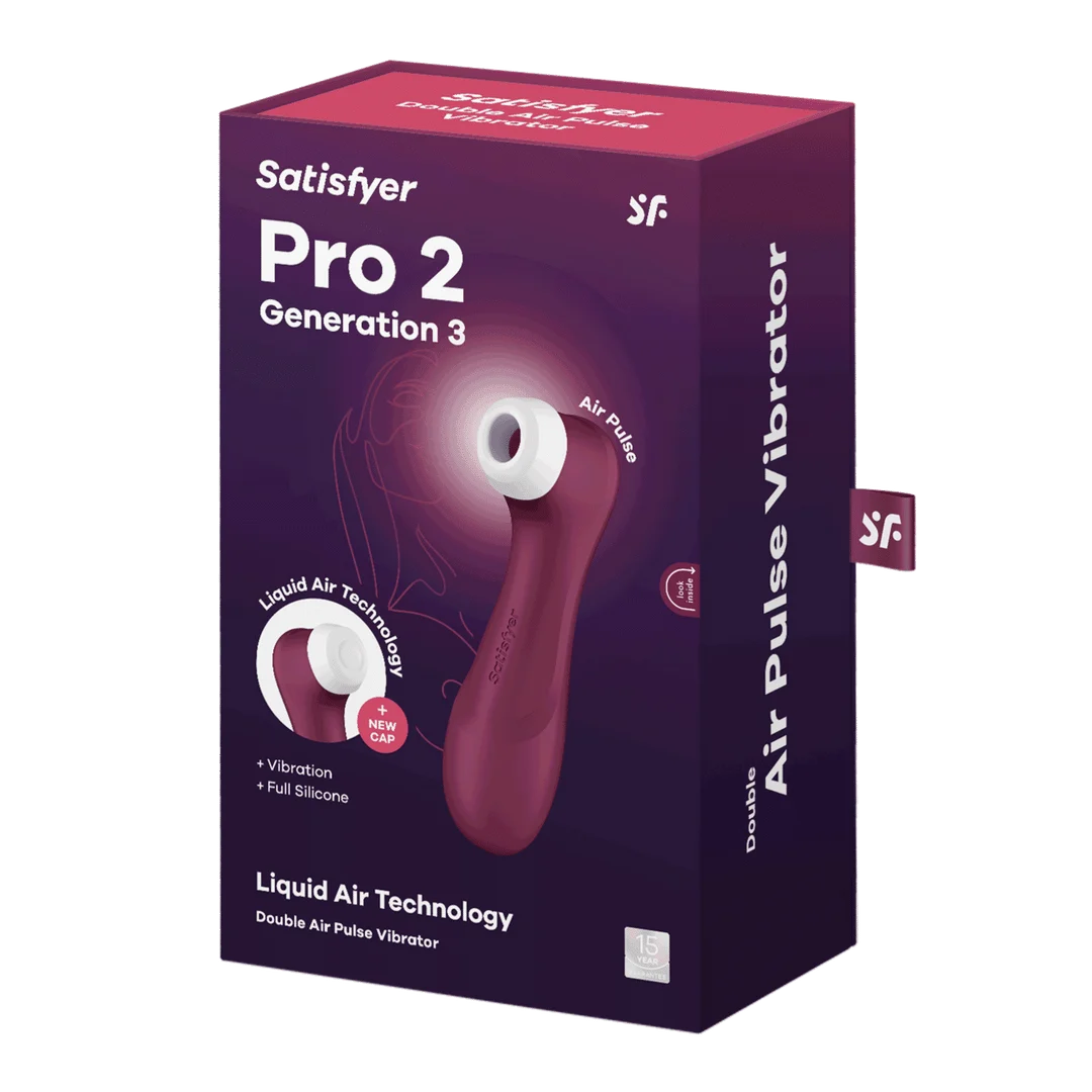Satisfyer Pro 2 Generation 3 Liquid Air noir