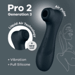 Satisfyer Pro 2 Generation 3 Liquid Air noir – Image 12