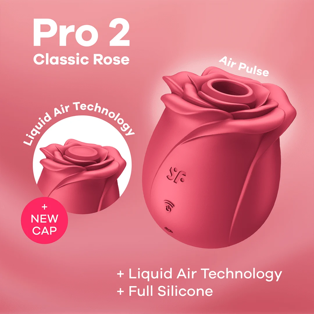 Satisfyer Pro 2 Classic Blossom rouge – Image 5
