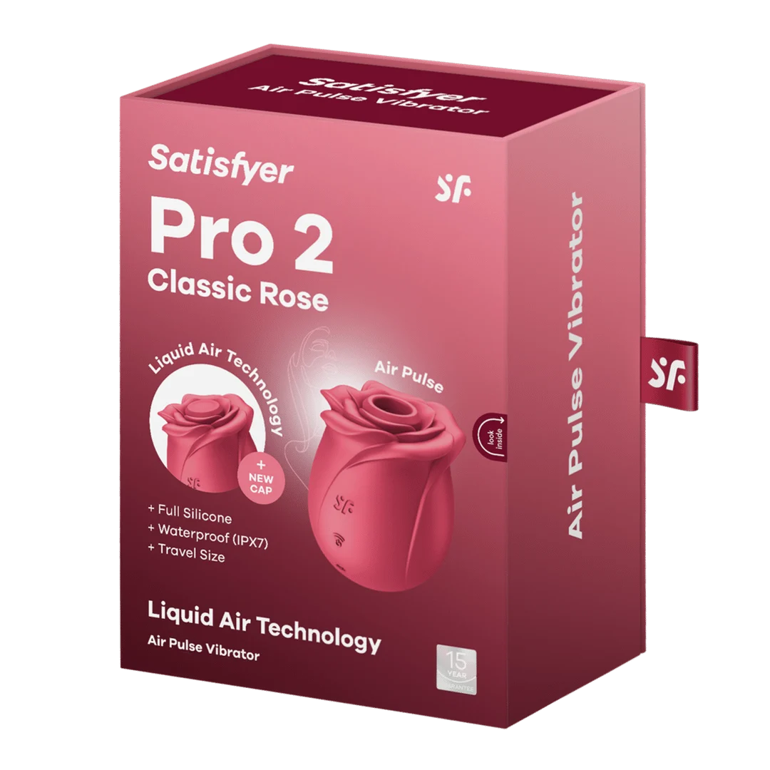 4065854-2 Satisfyer Pro 2 Classic Blossom rouge – Image 1