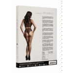 Ensemble de lingerie avec détails en résille et ouverture en goutte pour une silhouette séduisante aux courbes généreuses – LIN – Image 32