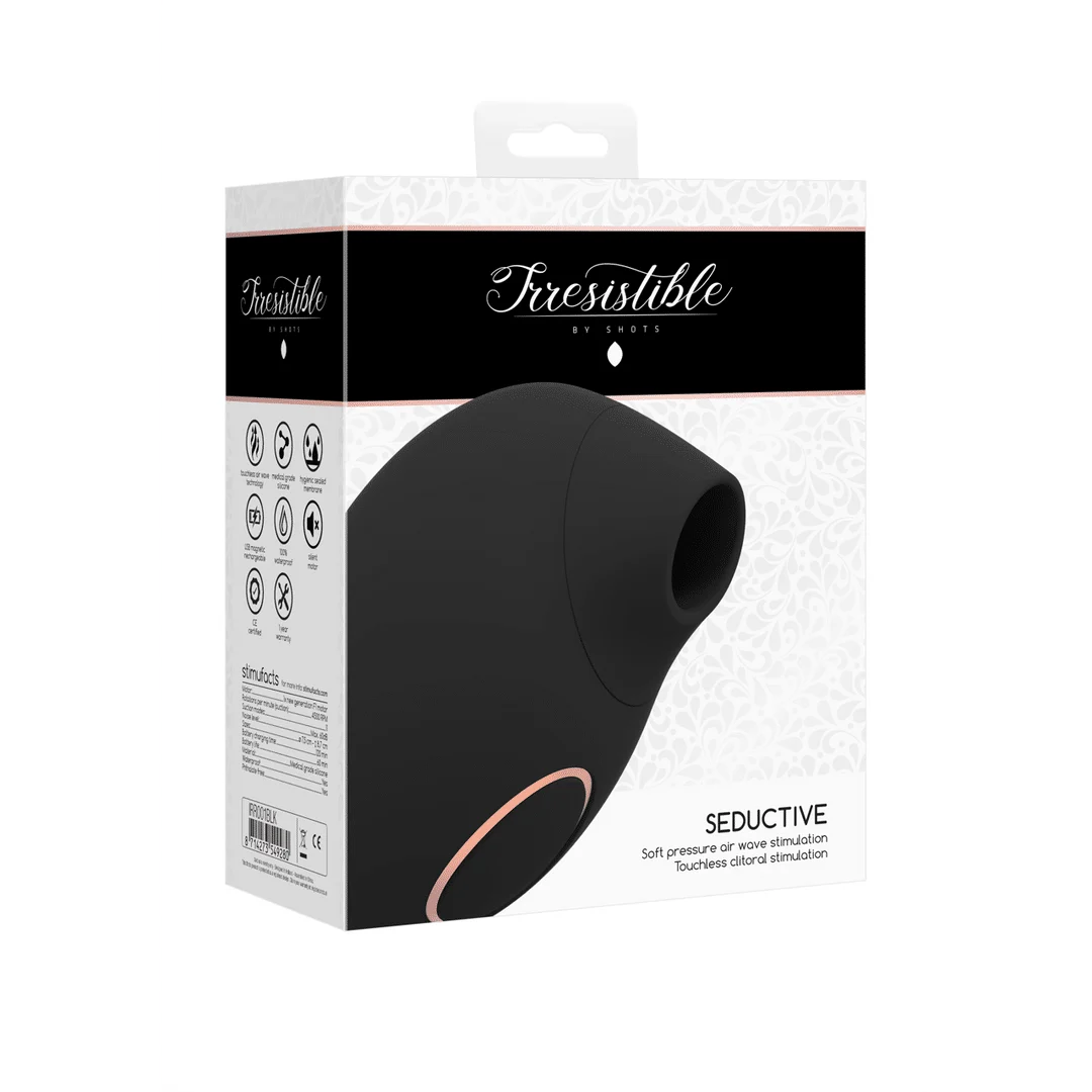 Stimulateur clitoridien avec technologie Airwave sans contact – Testeur Irresistible by Shots – Image 7