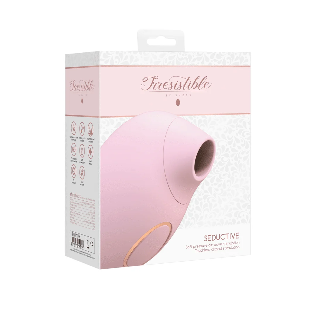 Stimulateur clitoridien avec technologie Airwave sans contact – Testeur Irresistible by Shots – Image 1