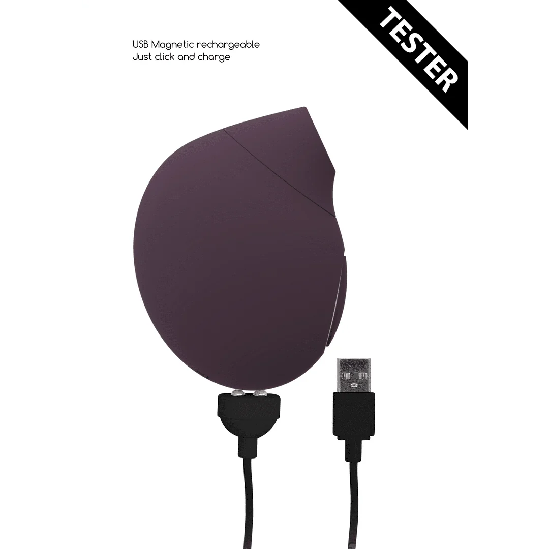 Stimulateur clitoridien avec technologie Airwave sans contact – Testeur Irresistible by Shots – Image 4