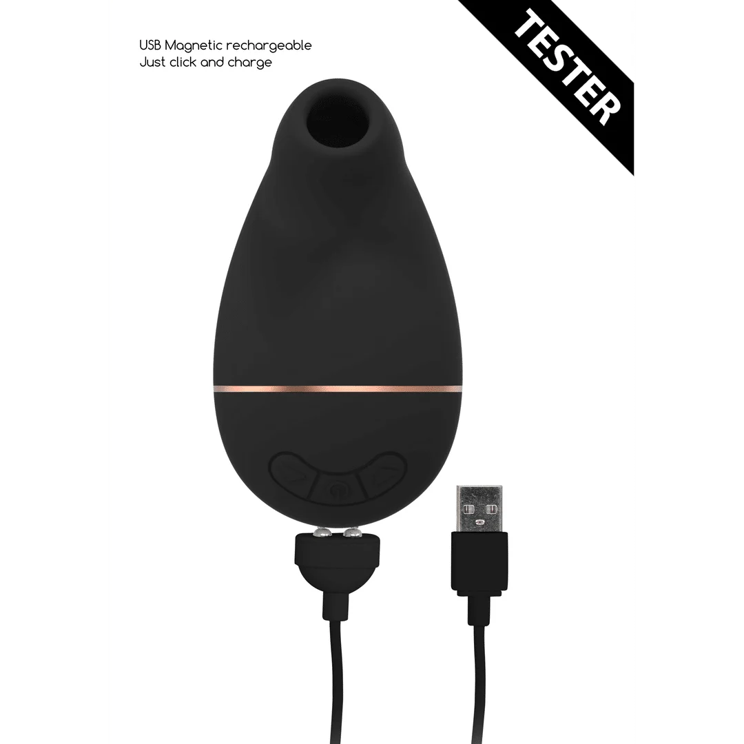 Vibromasseur à pression d’air – Stimulateur de clitoris – Kissable - Vibromasseur aspirant Irresistible by Shots – Image 22