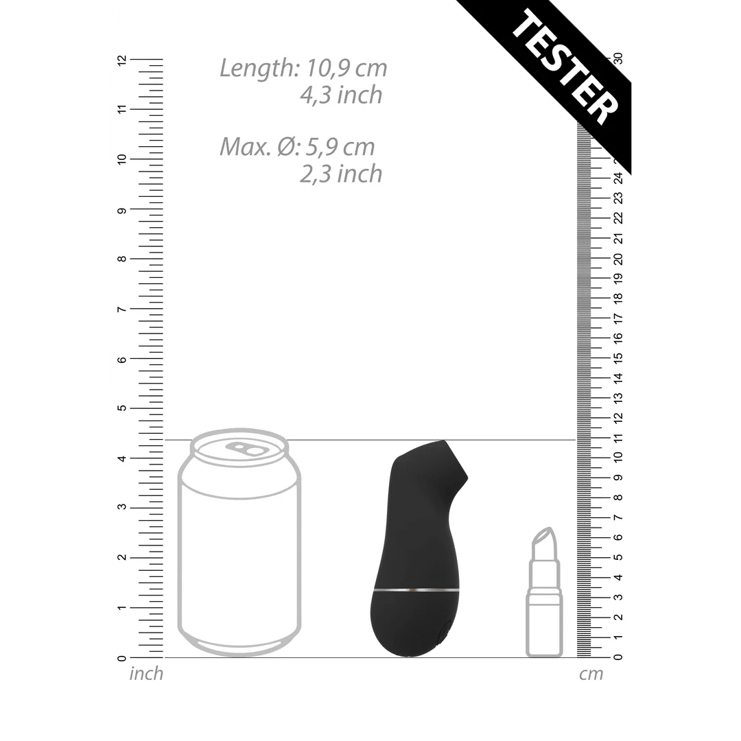 Vibromasseur à pression d’air – Stimulateur de clitoris – Kissable - Vibromasseur aspirant Irresistible by Shots – Image 24
