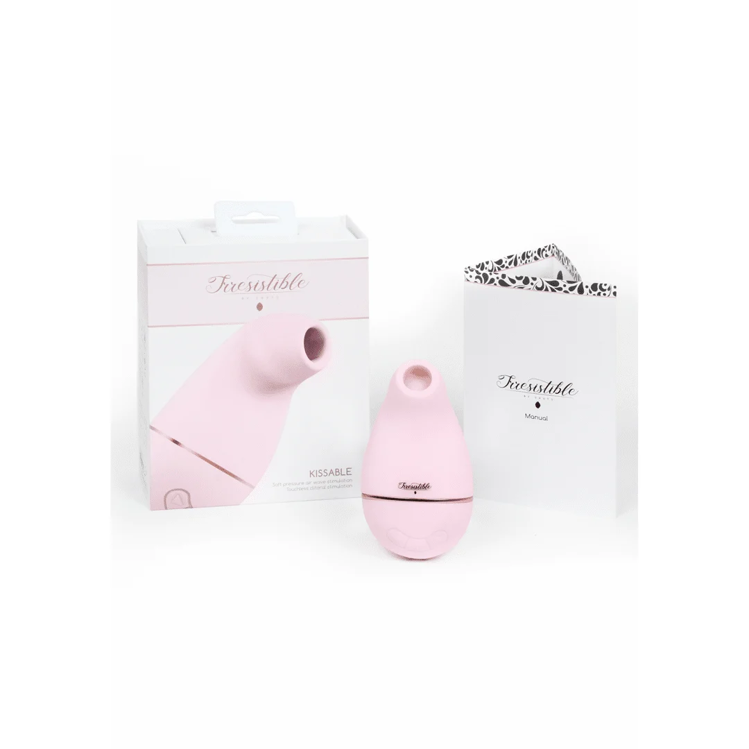 Vibromasseur à pression d’air – Stimulateur de clitoris – Kissable - Vibromasseur aspirant Irresistible by Shots – Image 9