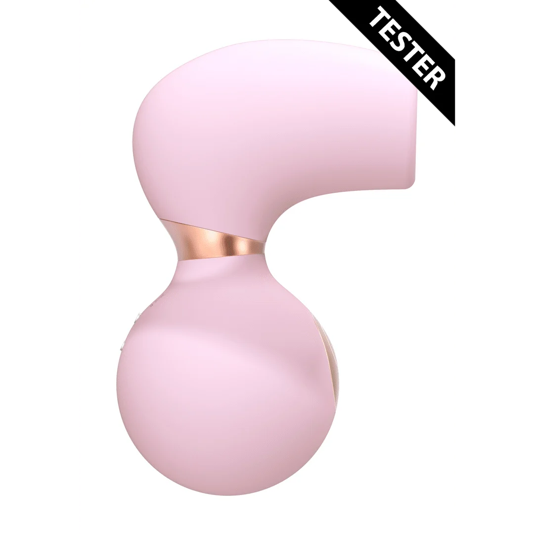Stimulateur clitoridien avec 10 vitesses – Irresistible Irrésistible Rose Testeur Irresistible by Shots – Image 2