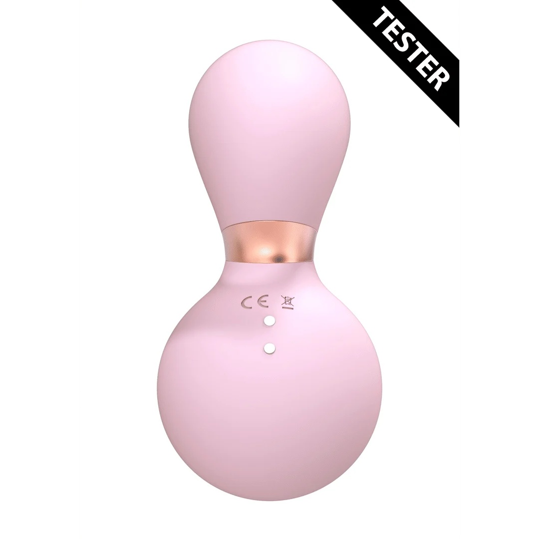 Stimulateur clitoridien avec 10 vitesses – Irresistible Irrésistible Rose Testeur Irresistible by Shots – Image 3