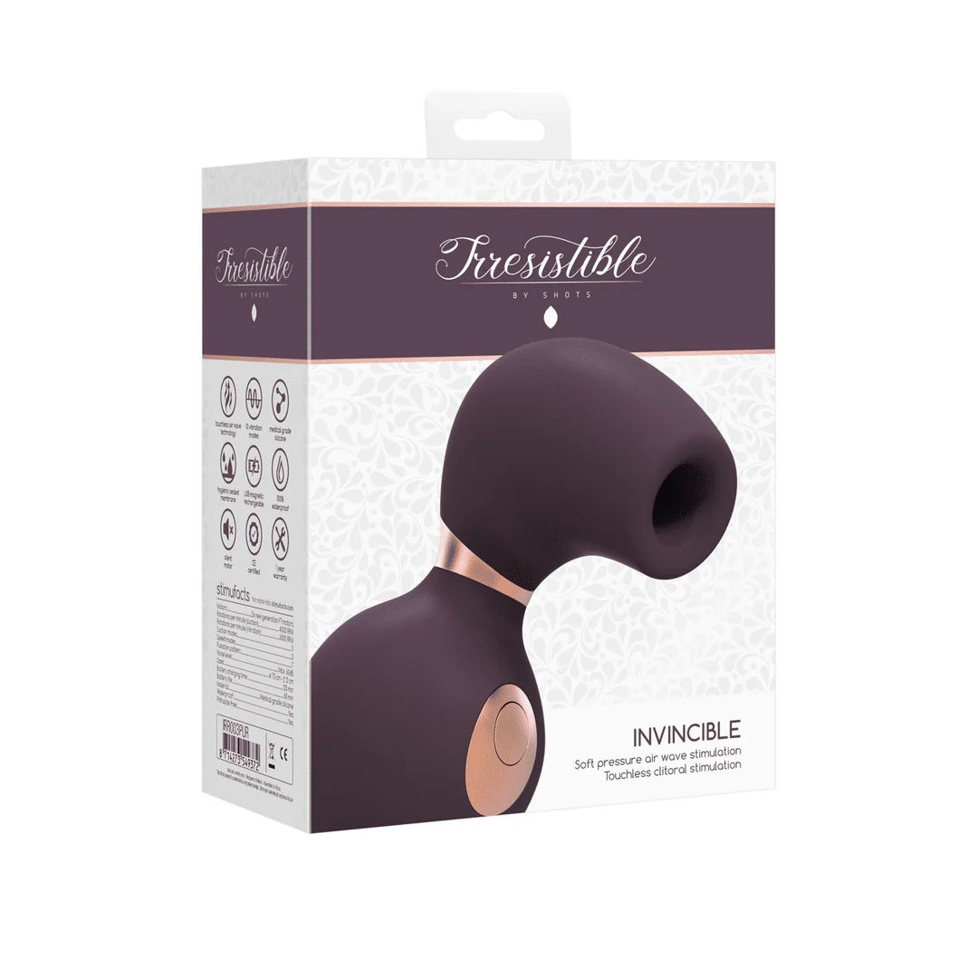 Stimulateur clitoridien avec 10 vitesses – Irresistible Irrésistible Rose Testeur Irresistible by Shots – Image 18