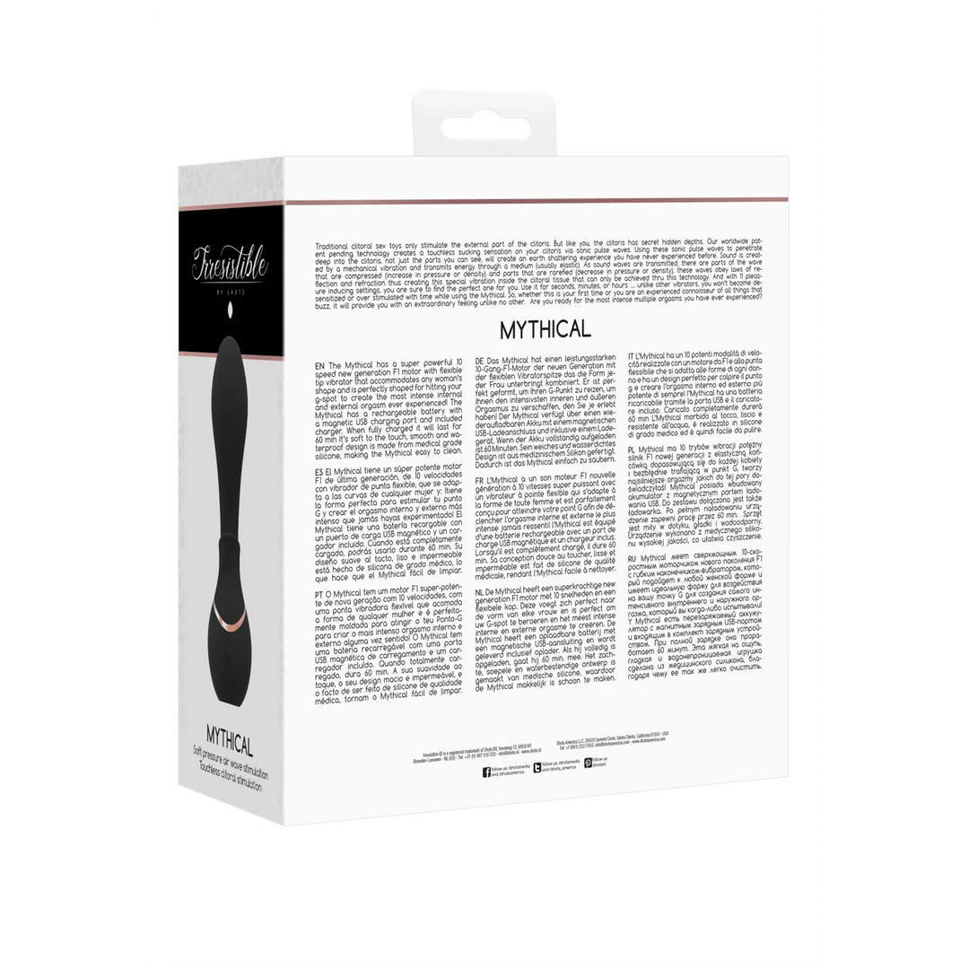 Stimulateur du point G à 10 vitesses – Mythical Irresistible by Shots – Image 7