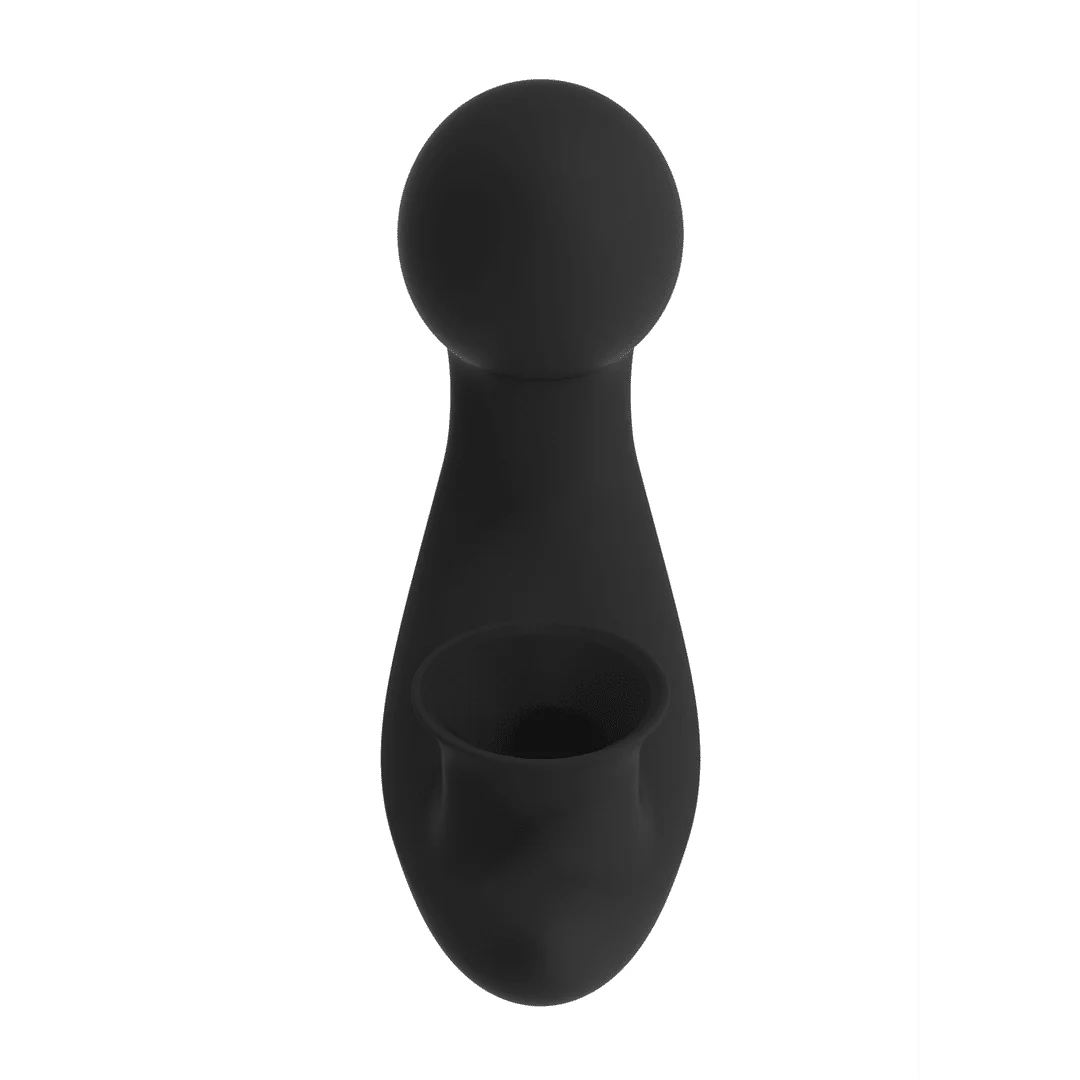 Stimulateur du point G avec 10 modes de vibration, testeur noir Irresistible by Shots – Image 8
