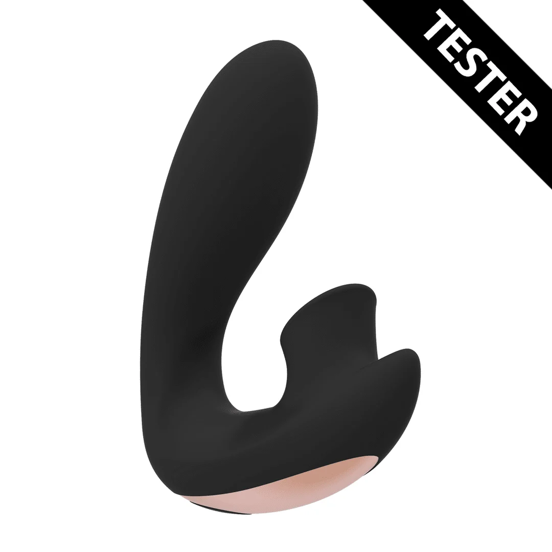 Stimulateur du point G avec 10 modes de vibration, testeur noir Irresistible by Shots – Image 5
