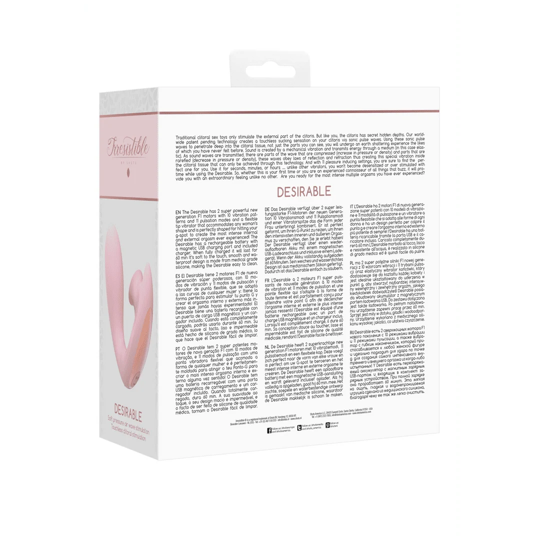 Stimulateur du point G avec 10 modes de vibration, testeur noir Irresistible by Shots – Image 13