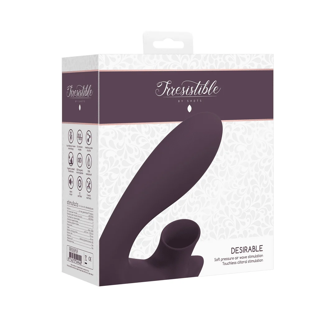 Stimulateur du point G avec 10 modes de vibration, testeur noir Irresistible by Shots – Image 18