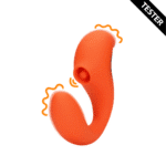 Vibromasseur à pression d’air – Vibromasseur point G – Vibromasseur point G avec pulse wave clitoridienne – Untamed Orange Loveline by Shots – Image 12