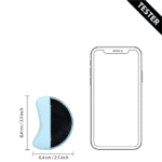 Stimulateur clitoridien à stimulation par ondes pulsées – Arctic Blue Loveline by Shots – Image 4
