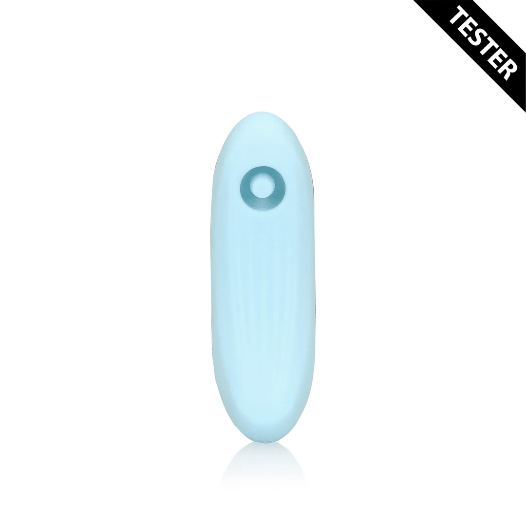 Stimulateur clitoridien à stimulation par ondes pulsées – Arctic Blue Loveline by Shots – Image 1