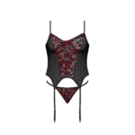 Ensemble porte jarretelles en dentelle au style romantique pour silhouette pulpeuse – Exposed – Image 10