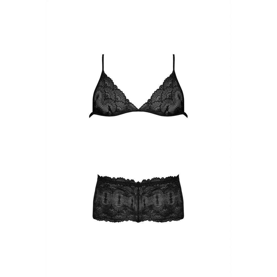 Ensemble Magic Silk avec soutien gorge triangle et shorty échancré – Image 4