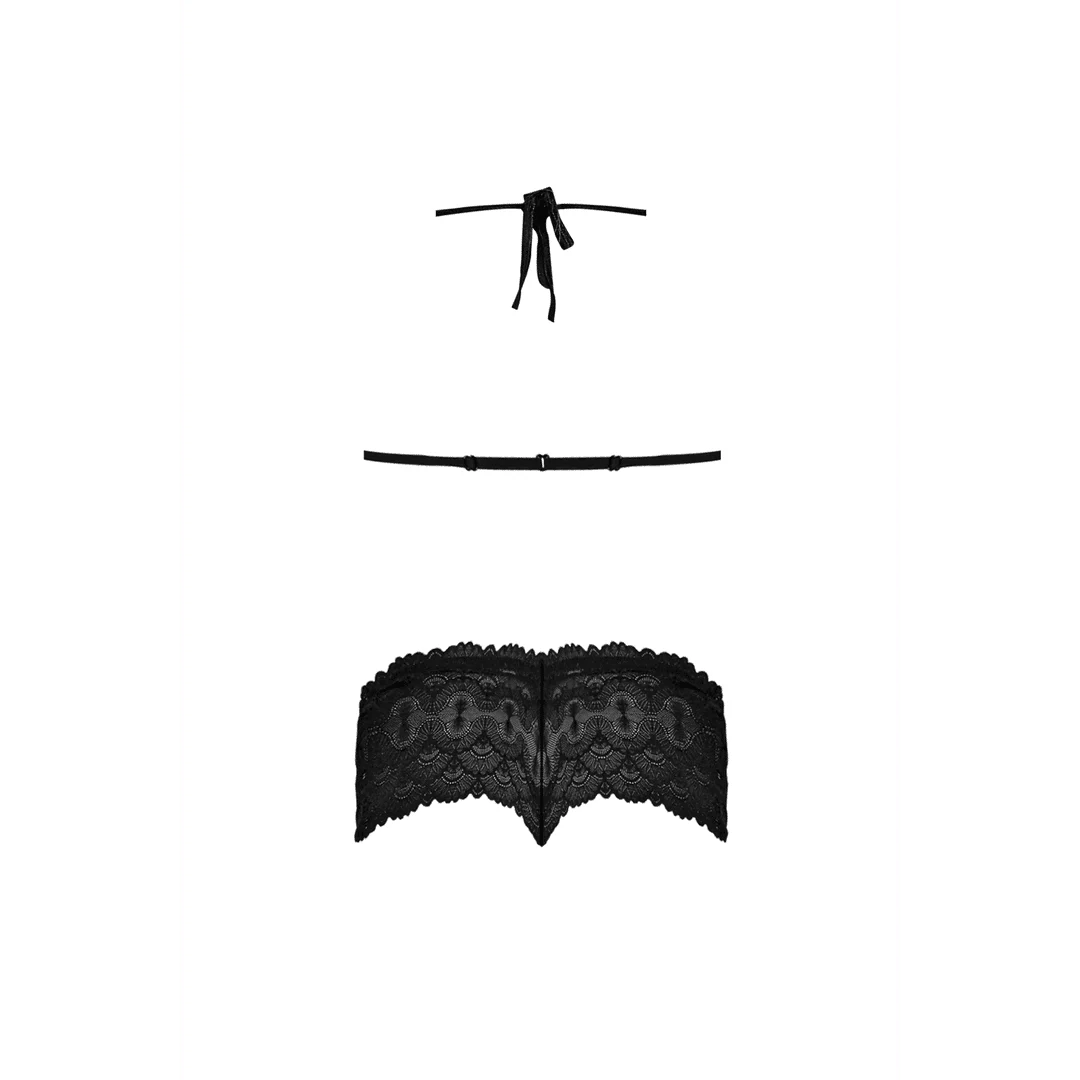 Ensemble Magic Silk avec soutien gorge triangle et shorty échancré – Image 5