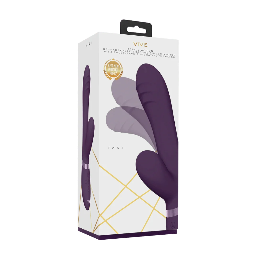 Vibromasseur à ondes d’air | Vibromasseur point G | Tani Finger Motion avec vibromasseur Pulse Wave VIVE by Shots – Image 7