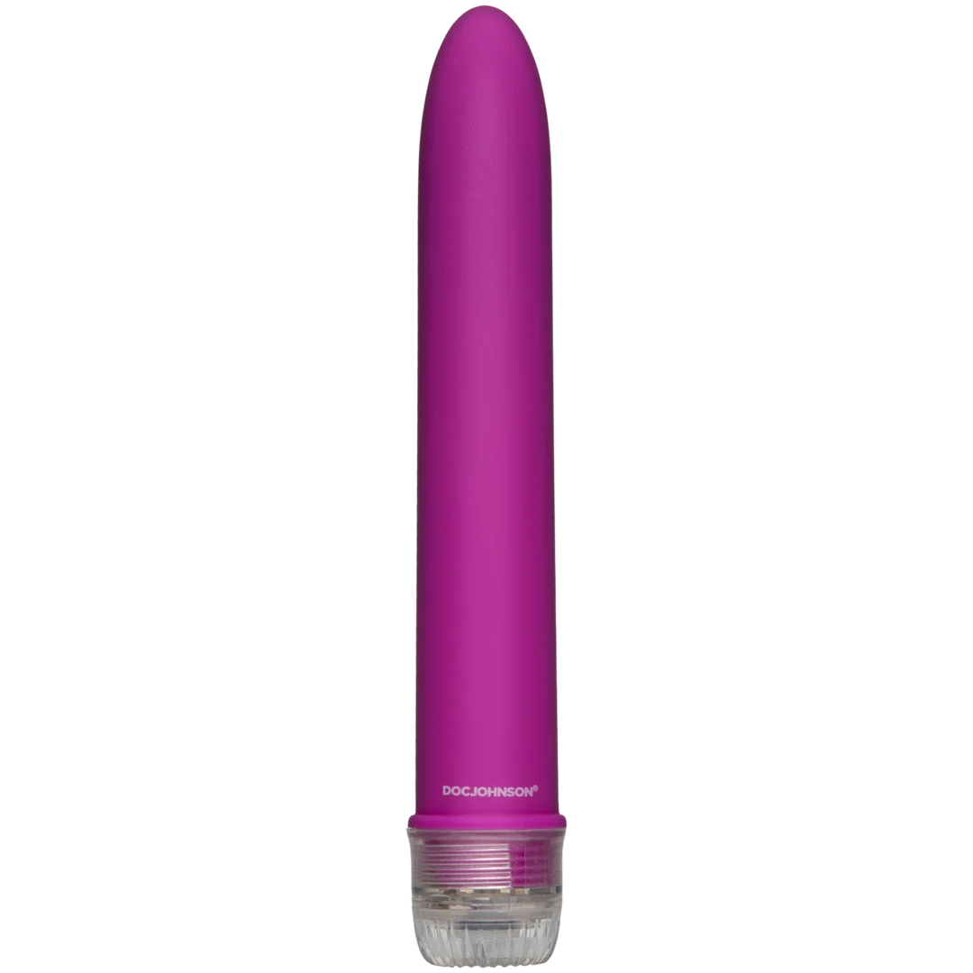 Vibromasseur étanche avec plusieurs modes de vibration – Doc Johnson Magenta Doc Johnson – Image 2