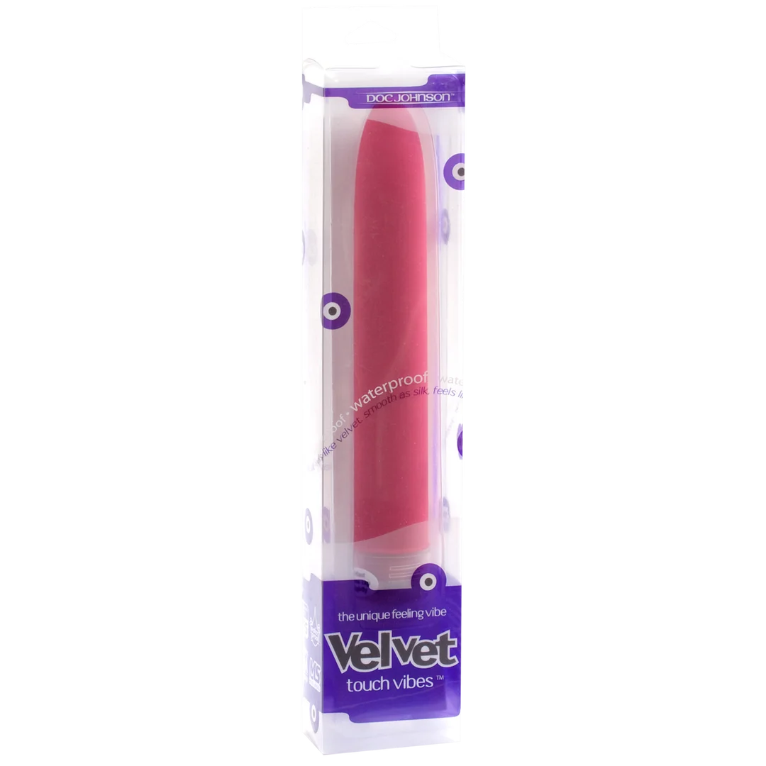 0340-04-BX-2 Vibromasseur étanche – Doc Johnson Velvet Touch Vibe Duty Rose Doc Johnson – Image 1