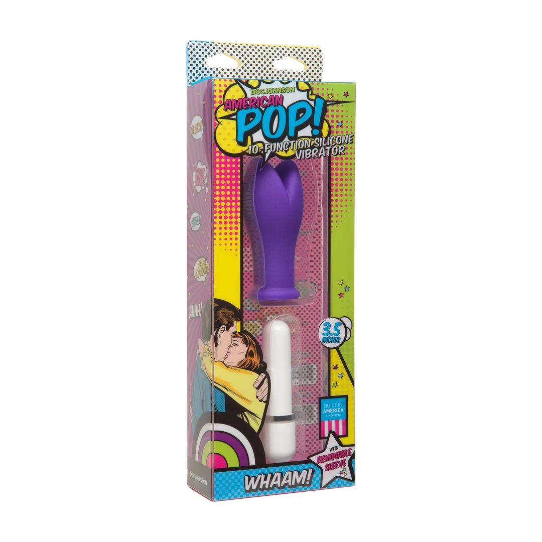 0500-37-BX-2 Vibromasseur Doc Johnson American Pop Whaam! – Image 1
