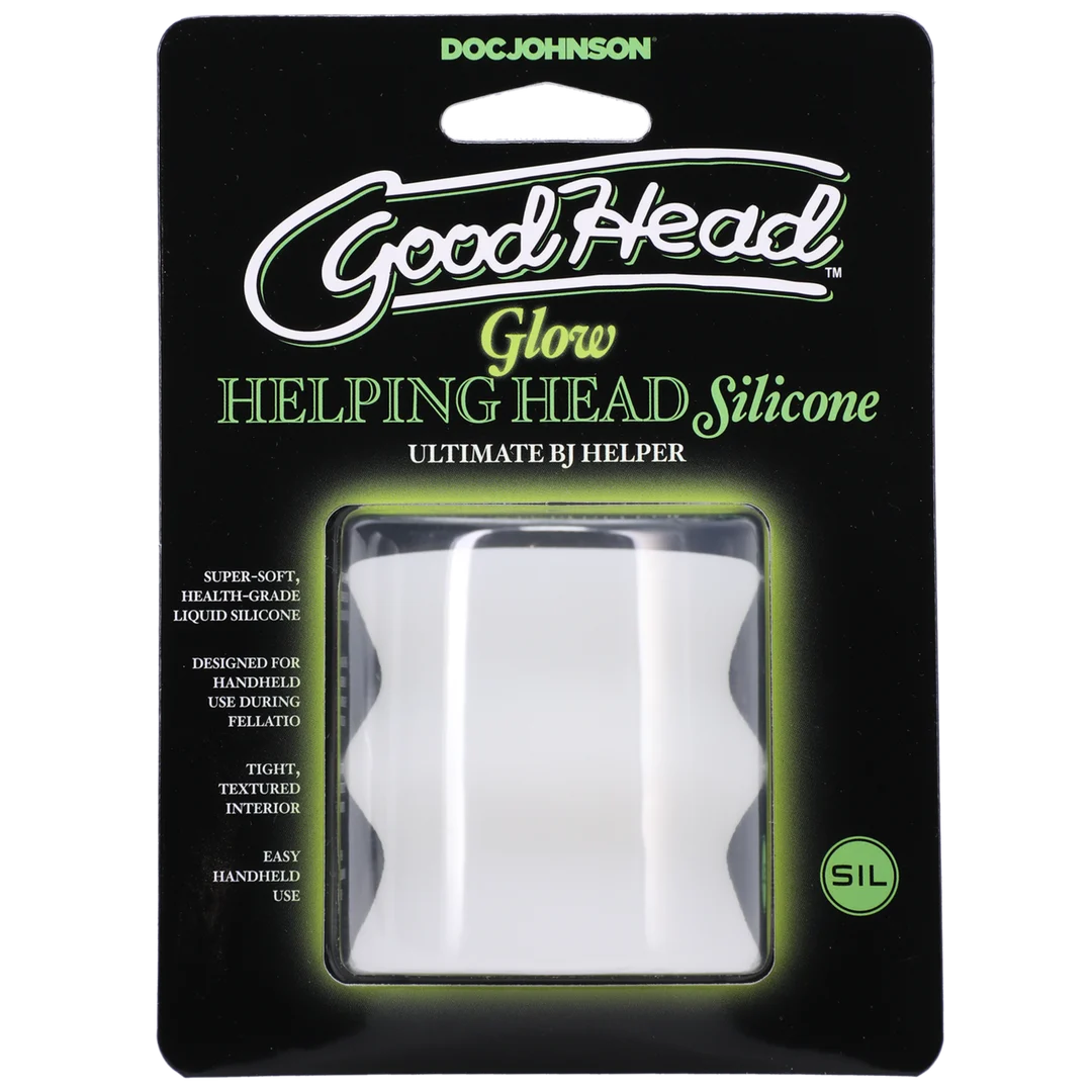 0682-28-CD-2 Stroker en silicone Glow Helping Head – Image 1