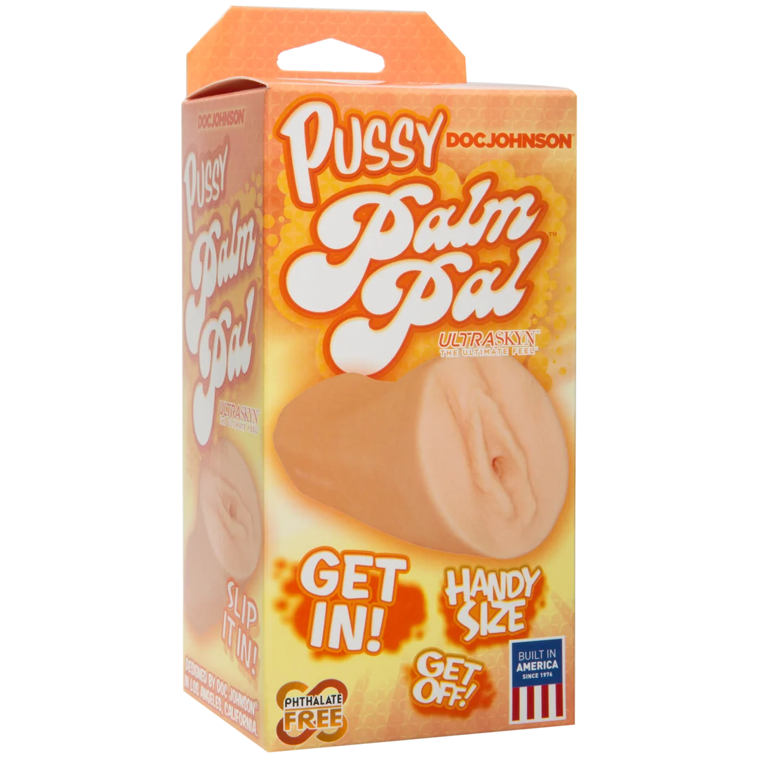 0683-04-BX-2 Doc Johnson Palm Pal ULTRASKYN, masturbateur vaginal – Image 1