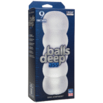 Masturbateur anal à nervures en spirale – 9 / 22 cm