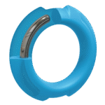 Anneau pénien non vibrant avec âme intérieure en métal gainée de silicone, 43 mm – Image 2