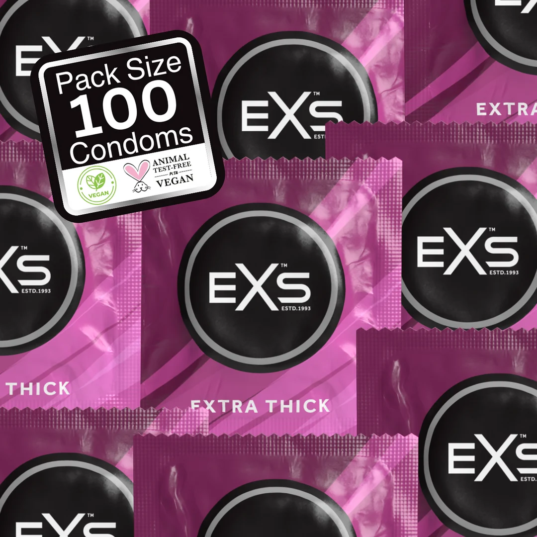 Préservatifs EXS Extra Thick, 100 pièces – Image 4