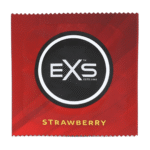 Préservatifs EXS à la fraise, 100 pièces