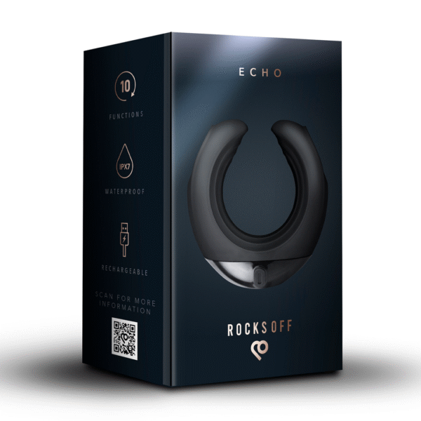 Masturbateur vibrant en forme de C Rocks Off Echo