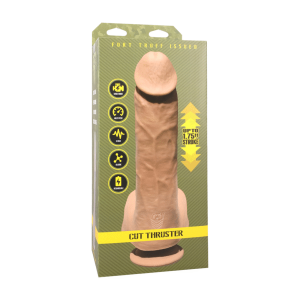 Vibromasseur à poussée Doc Johnson Cut Thruster