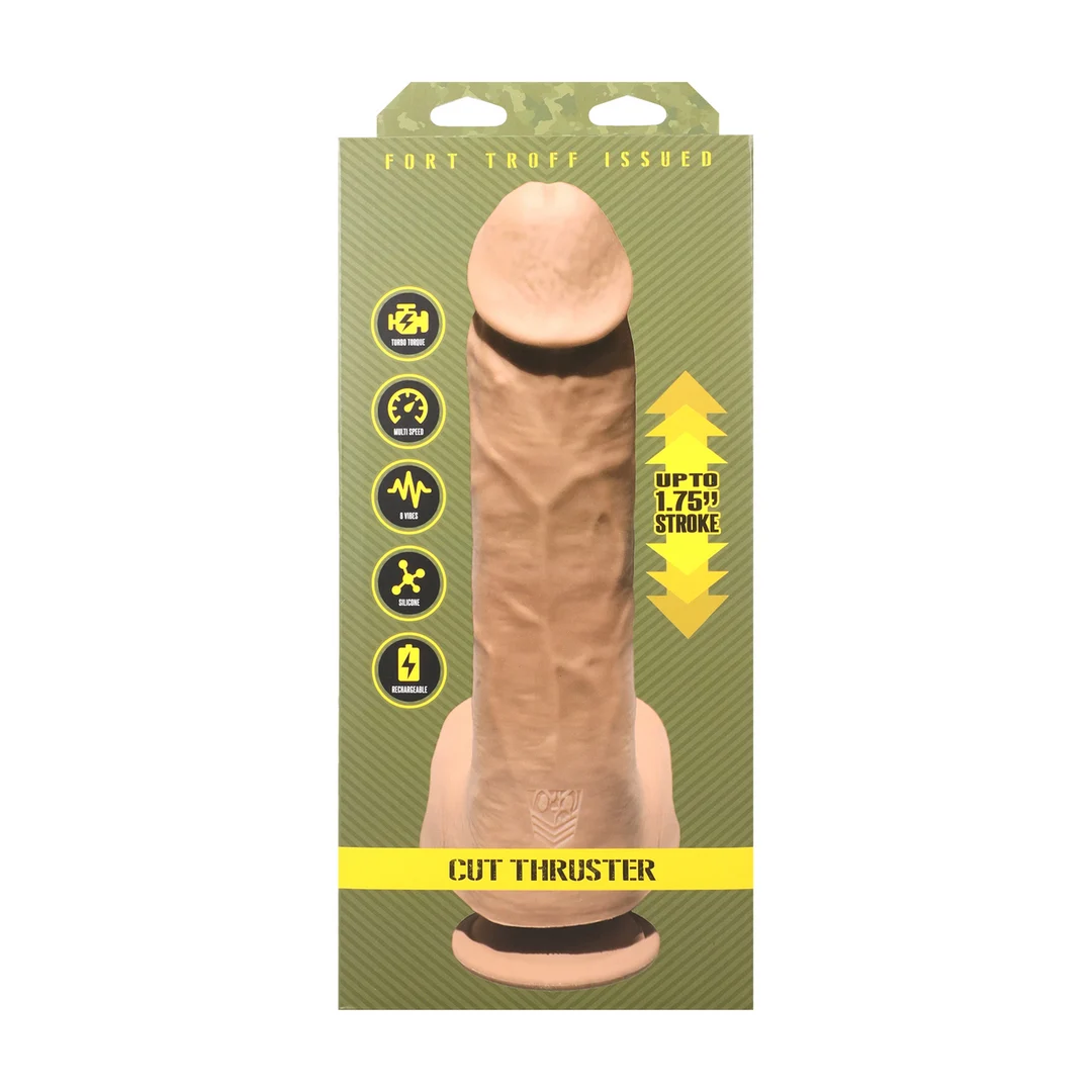 Vibromasseur à poussée Doc Johnson Cut Thruster – Image 3
