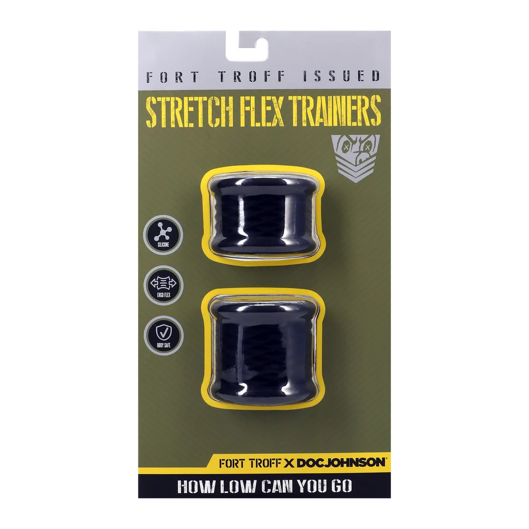 Stretch Flex Trainers noirs – Image 1