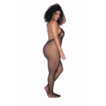 Bodystocking fleuri Mapalé noir
