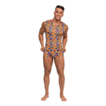 Débardeur fitness Male Power avec imprimé arc en ciel, taille S – Image 5