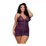 Ensemble de lingerie sexy avec nuisette et string pour une séduction espiègle – Dreamgirls – Image 2